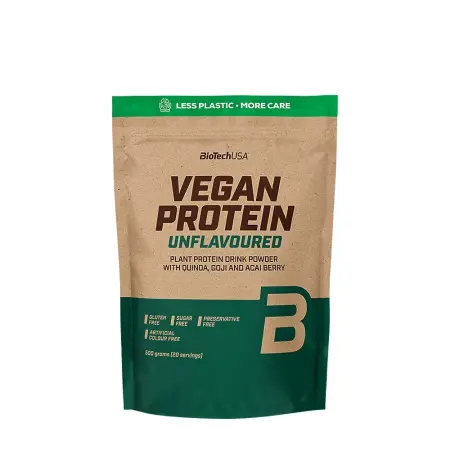 BioTechUSA Vegan Protein Unflavoured (500 g, Unflavored) - BioTechUSA