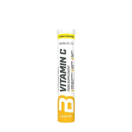 BioTechUSA Vitamin C effervescent tablets (20 Effervescent Tablets) - BioTechUSA