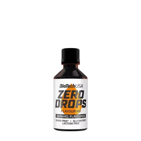 BioTechUSA Zero Drops (50 ml, Caramel) - BioTechUSA
