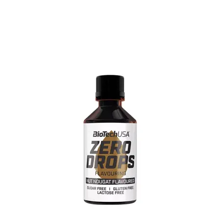 BioTechUSA Zero Drops (50 ml, Nut Nougat) - BioTechUSA