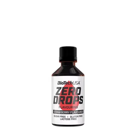 BioTechUSA Zero Drops (50 ml, Strawberry) - BioTechUSA