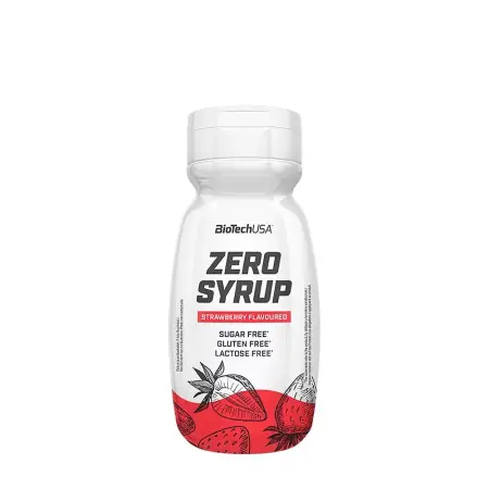 BioTechUSA Zero Syrup (320 ml, Strawberry) - BioTechUSA