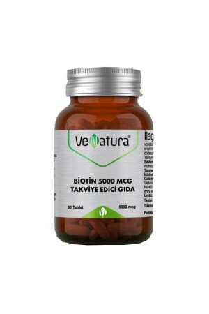 Biotin 5000 Mcg 90 Tablets dop12943363igo - Venatura