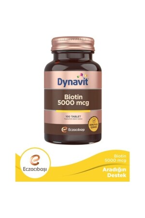 Biotin 5000mcg 100 Capsules - Dynavit