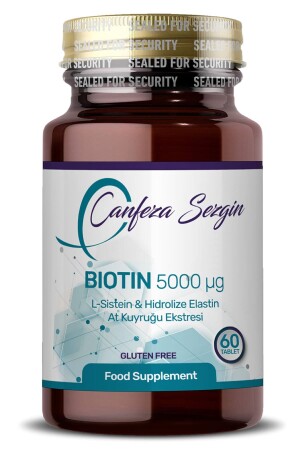 Biotin L-cysteine ​​& Hydrolyzed Elastin & Horsetail Extract - Canfeza Sezgin