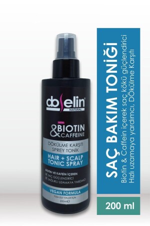 Biotin&Caffeine Hair Tonic 200ml - Doselin