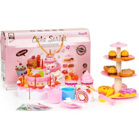 Birthday party cake cutting set Multistore, 125 pcs. - Multistore