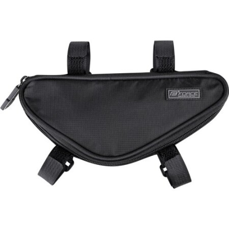 Bisiklet kadro çantası FORCE Trinity, 0.8l, (siyah) - Force