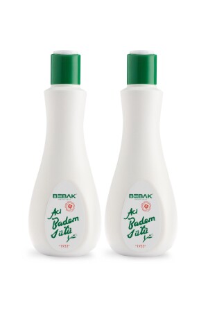 Bitter Almond Make-up Remover and Moisturizing Care Milk 215 ml Bottle 2 Pieces - Bebak
