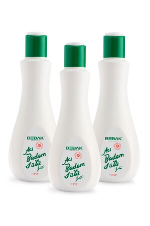 Bitter Almond Make-up Remover and Moisturizing Care Milk 215 ml Bottle 3 Pieces 008690841020064 - Bebak