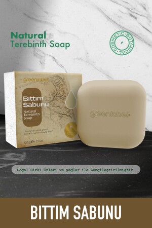 Bıttım Soap for Natural Hair and Skin Care 120gr. - Green Label