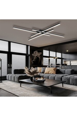 Black 3 Light Color #2 Led Ceiling Lamp,chandelier,modern Lighting,decorative Light CL50502 - CATLUZ