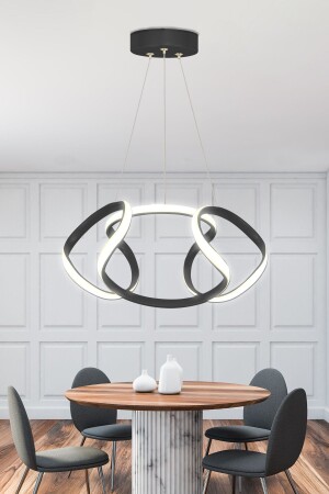 Black Case White Light Dron Modern Led Chandelier Dron Led Chandelier drone - RANSOM