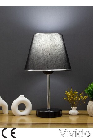 Black Chrome Sapphire Modern Lampshade ABS-5100KG - Vivido Abajur