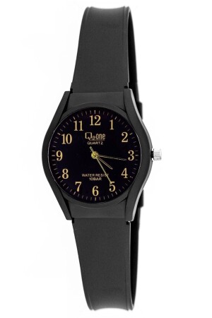 Black Classic Waterproof Plastic Women's Wristwatch CHR596 - Chrono