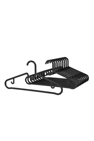 Black Clothes Hangers 10 Pieces Decolife -spruttıg - Ikea
