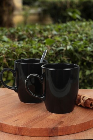 Black Cloud Mug 9 Cm 6 Pieces KP101009F650A0000000AKP200 - Keramika
