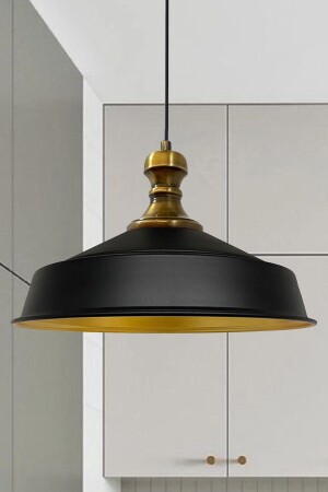 Black Color Noble Antique Knob Headboard Retro Pendant Lamp Restaurant Living Room Lighting BMM2013TB - Bamyum