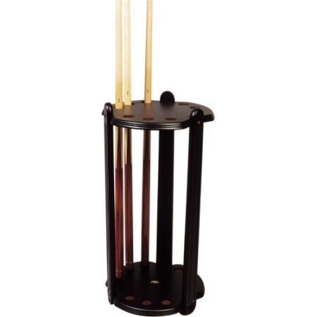 Black De Luxe Cue Stand for 9 Cues - Buffalo