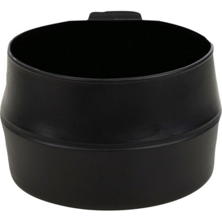 BLACK FOLD-A-CUP® COLLAPSIBLE CUP 600 ML - MIL-TEC