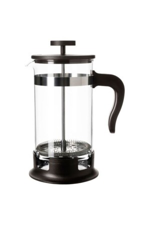 Black Glass French Press 1lt - Ikea