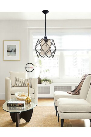 Black Jack Luxury Pendant Lamp Chandelier S060 - Etsylight
