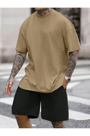 Black Men's Plus Size Shorts - The White