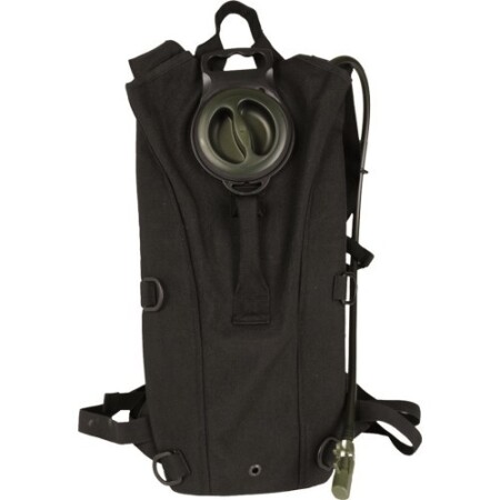 BLACK MIL-SPEC WATER PACK WITH STRAPS - MIL-TEC