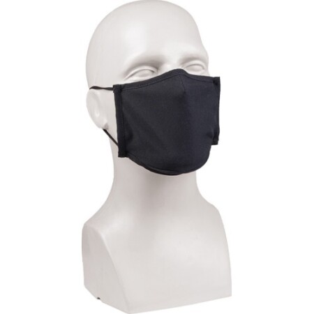 BLACK MOUTH/NOSE COVER PES/EL SQUARE-SHAPE - MIL-TEC