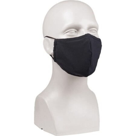 BLACK MOUTH/NOSE COVER PES/EL WIDE-SHAPE - MIL-TEC