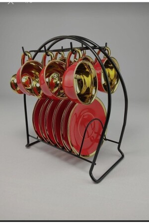Black Mug and Cup Hanger Stand - Kilinç Store