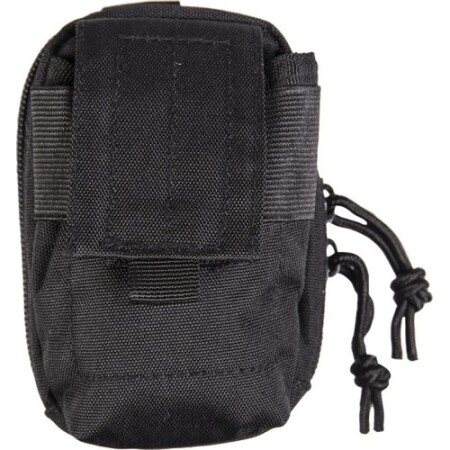BLACK PADDED BELT POUCH - MIL-TEC