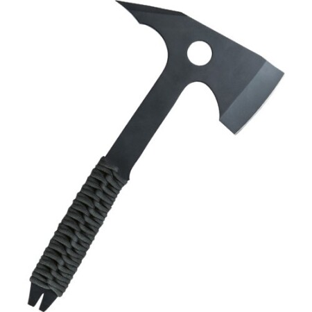 BLACK PARACORD AXE WITH POUCH - MIL-TEC