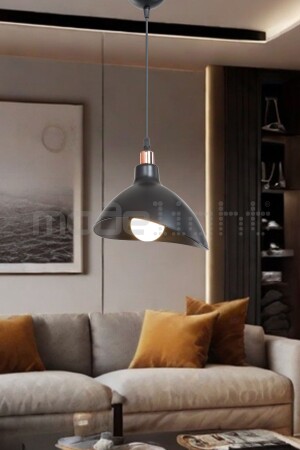 Black Pendant Chandelier Bedroom Living Room Kitchen Hallway Lamp - Ag Lightdesign