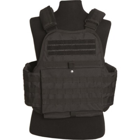 BLACK PLATE CARRIER VEST - MIL-TEC