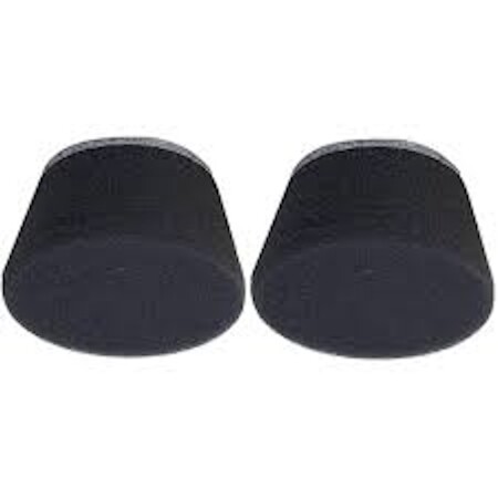 Black polishing sponge PROXXON 30mm, soft, 2pcs. - PROXXON