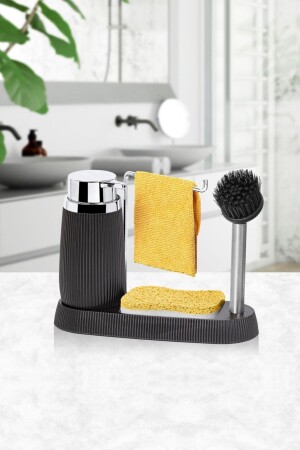 Black Premium Sink Set OKY-476-1 - Okyanus Home