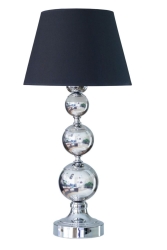 Black Silver Plated 3-Piece Globe Lampshade H2ABJSLV008 - Vinner