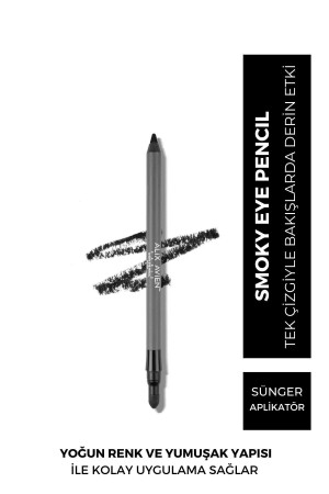 Black Smoky Eye Pencil – Make-up für rauchige Augen und Smoky-Effekt – Smoky Eye Pencil Black - Alix Avien