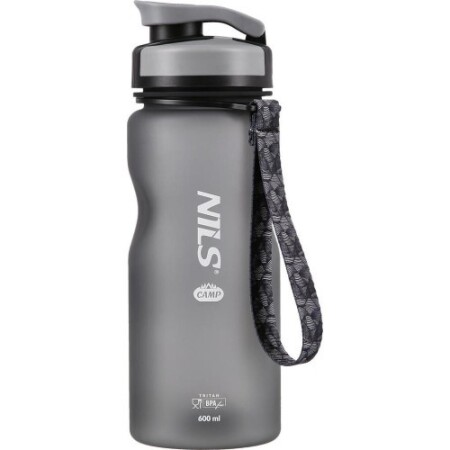Black Tritan drinking bottle NC1740 NILS CAMP - Nils Camp