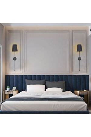 Black Wall Sconce with Hat-hotel-office-salon-show Room-bedroom-cafe-bar-restaurant white sconce - avizade