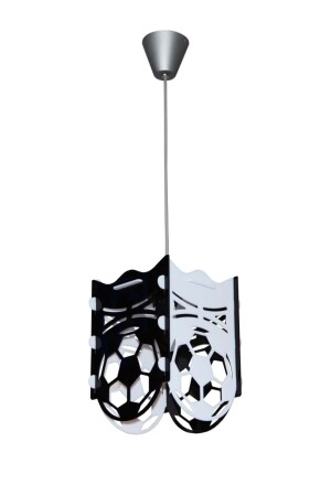Black White Fan Chandelier Ball SBBALL - Ufuk Store