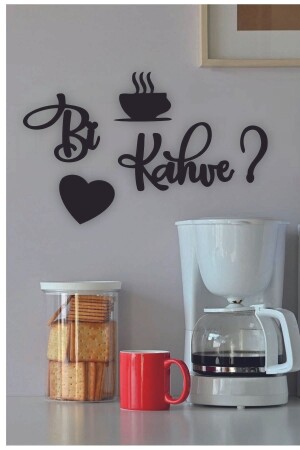 Black Wooden Brown Kitchen Wall Decoration - Kitchen Wall Decoration Laser Cut 35x30 Painting - Storhome