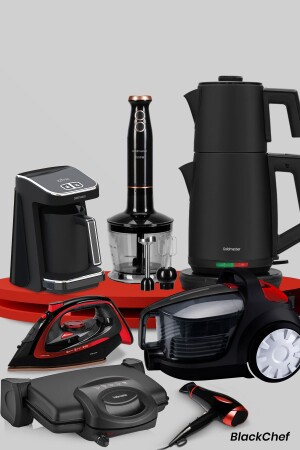 Blackchef 32 Piece Advantageous Electronic Wedding Package Electric Kitchen Dowry Set BY5731 - GoldMaster