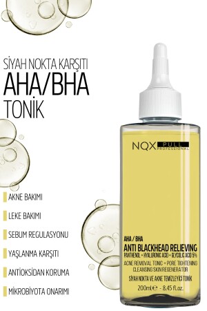 Blackhead Tonic Bha 2% Oil Control Toner & Targeted Blackhead, Oil, Pore Balancer 200ml SYH4545 - NQX PULL