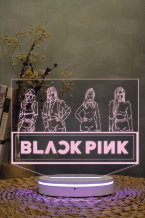 Blackpink 3D 16 Colors Decorative Night Light 3d TYC00395787462 - Yubi Design