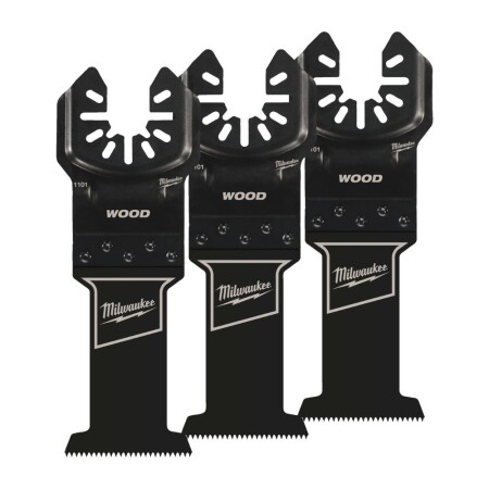 Blades for multi-function tool MILWAUKEE OL HCS 35mm, 3pcs. - Milwaukee Accessories
