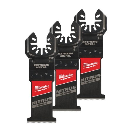 Blades for multi-function tool MILWAUKEE OL NITRUS 35mm, 3pcs. - Milwaukee Accessories