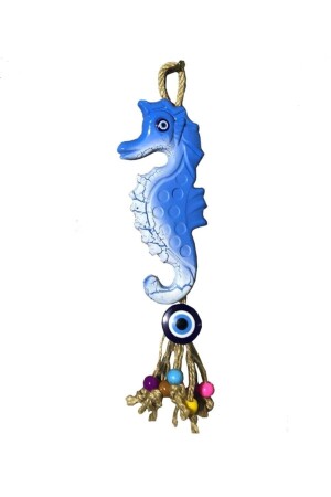 Blaue Pendel-Seepferdchen-Wanddekoration - Bimbambom