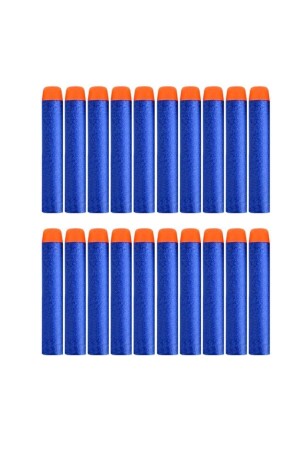 Blaue Premium-Schwamm-Nachfüllpatronen, 20 Stück - Nerf